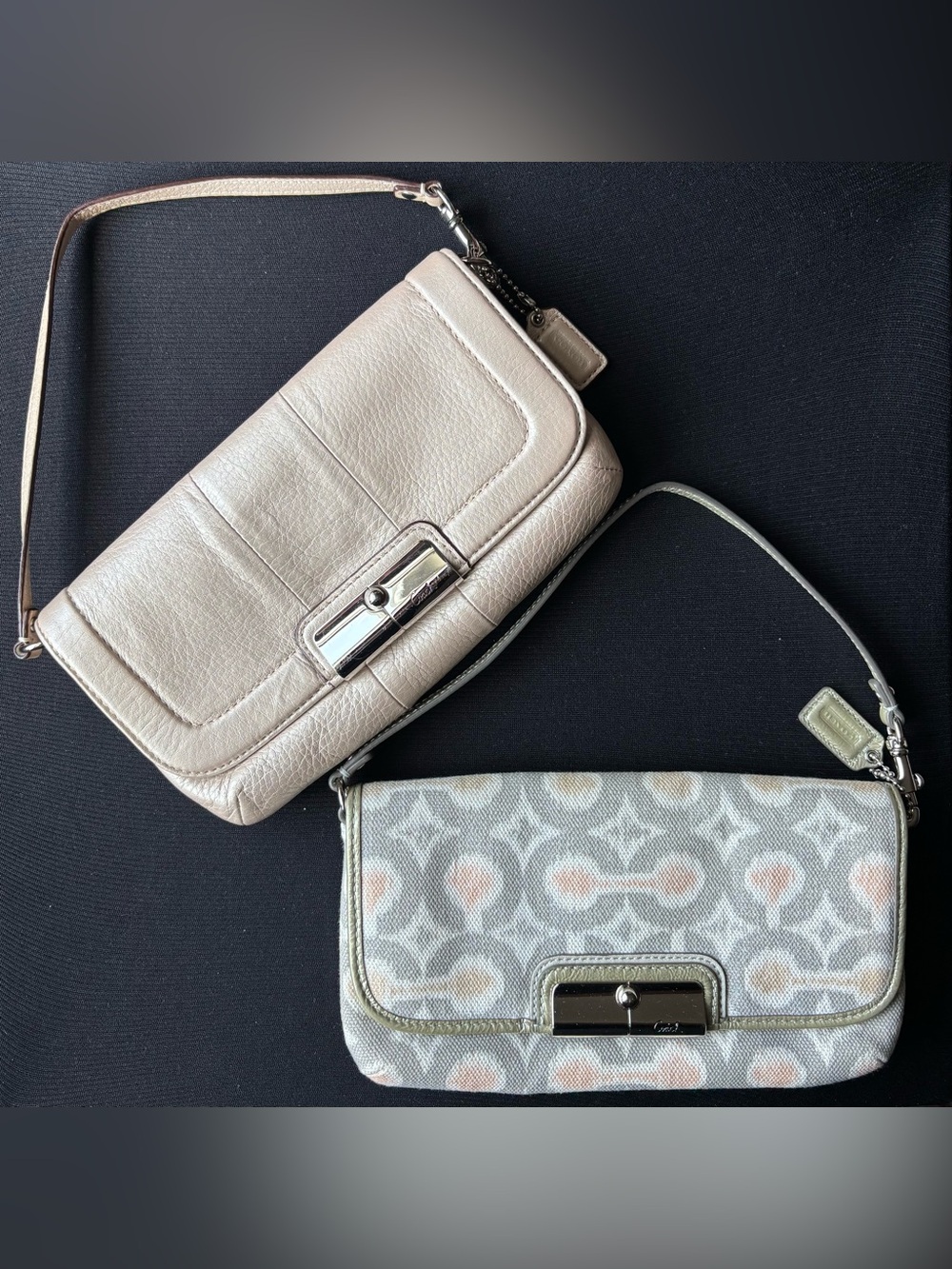 ✨💗🥂COACH Kristin Large Wristlet Mini Bags Set🥂💗✨